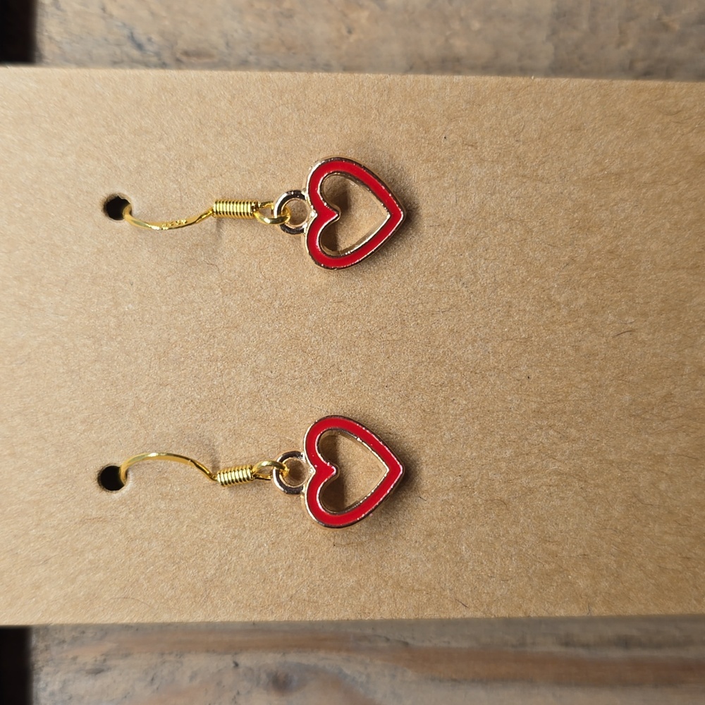Valentine's Day Heart Earrings